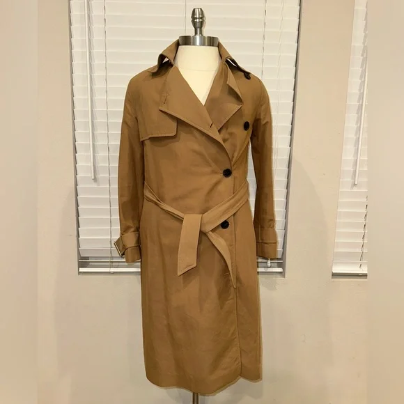 ALLSAINTS Beige Trench Coat – Size Small (S) - Picture 1 of 5